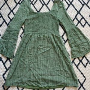 Blue Rain Mini Dress